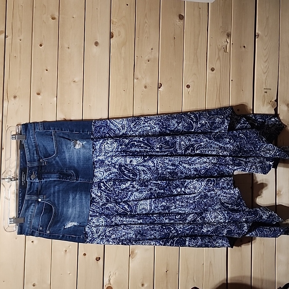 Liverpool Los Angeles Skirt Size 2/26 NWT